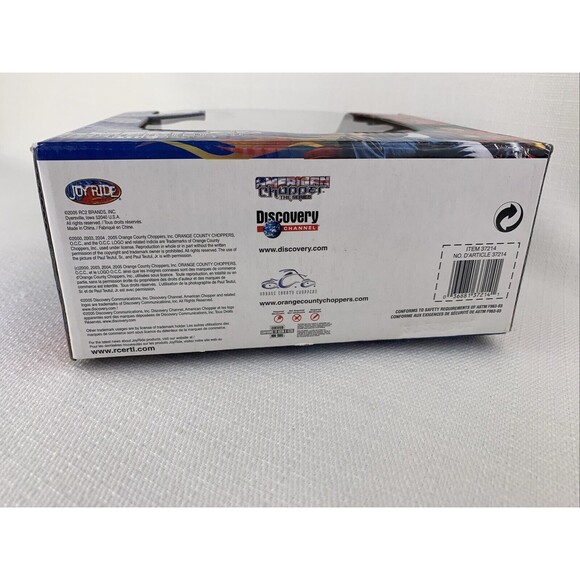 Joy Ride Orange County Choppers American Chopper Series Liberty Bike Model Kit - Picture 7 of 8